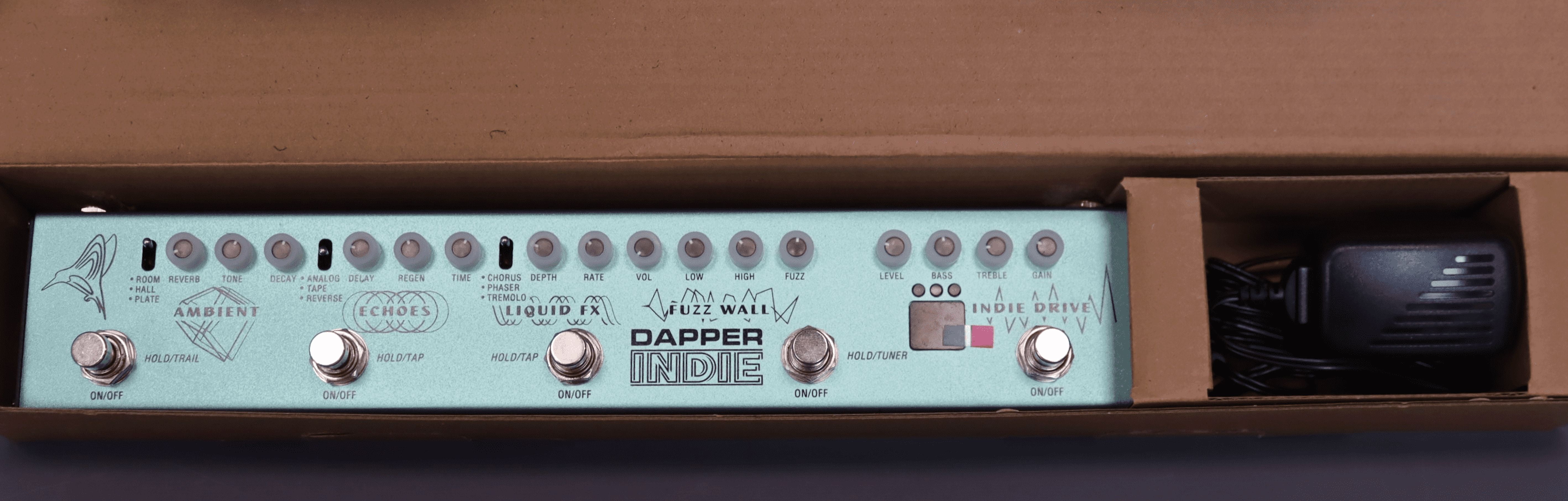 Valeton Dapper Indie Combined Effects Strip for Indie Rockers