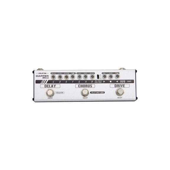 Valeton Dapper Mini Effect Strip, (with 9V power supply)