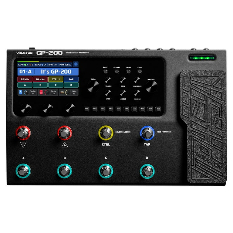 ギター VALETON GP-200 LT Amazon.com: Valeton GP-200LT Multi Effects Pedal Multi