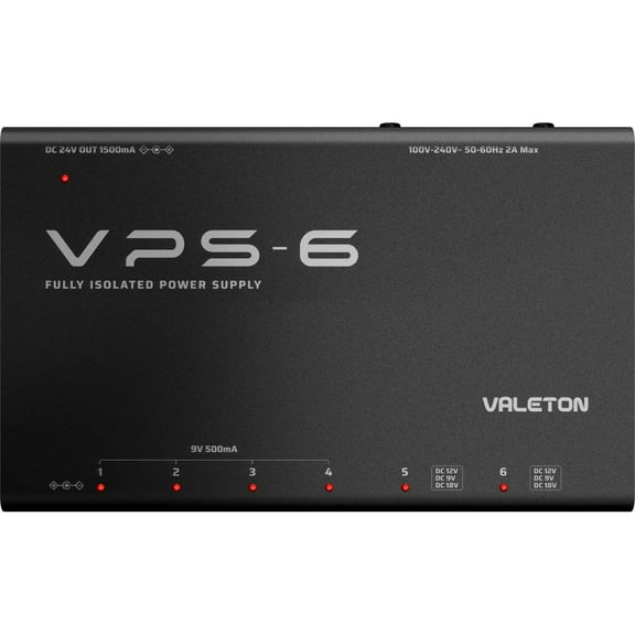 Valeton VPS-6 Fully Isolated Power Supply