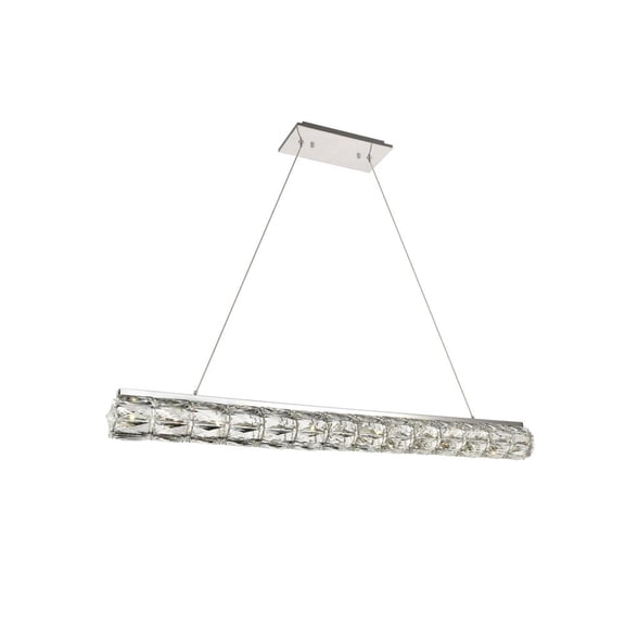 Valetta Integrated LED chip light Chrome Chandelier Clear Royal Cut Crystal