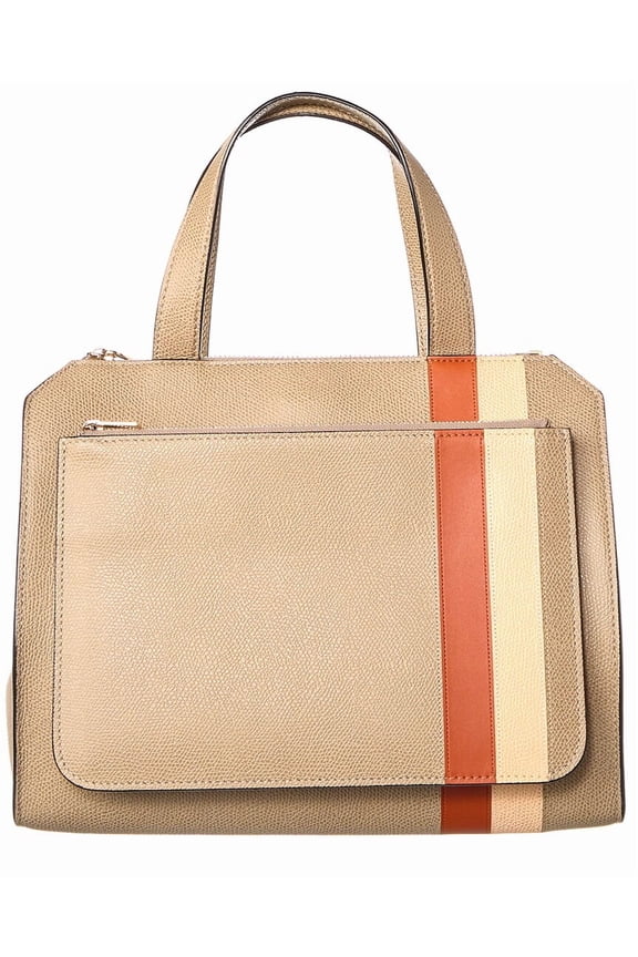 Passepartout Medium Leather Tote, Brown
