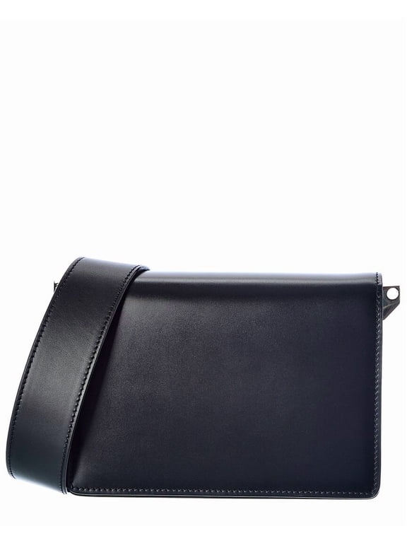 Swing Small Leather & Suede Shoulder Bag, Blue