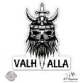 thumbnail image 1 of Valhalla Viking Head - 12" Vinyl Sticker Waterproof Decal, 1 of 1