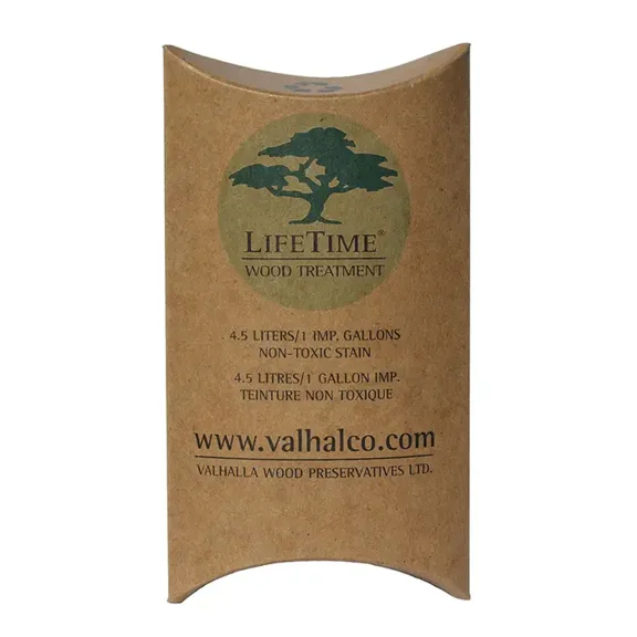 Valhalla Wood Preservatives LifeTime Wood Treatment Wood Finish, 1 Gallon