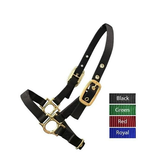 Valhoma  Suckling Halter - Red - 100-200 lbs