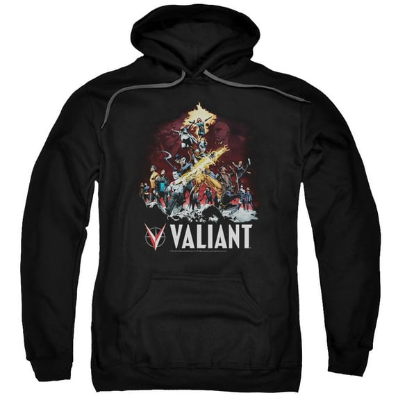 Valiant - Fire It Up - Pull-Over Hoodie - Small