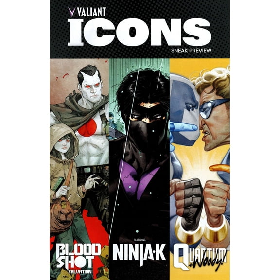 Valiant Icons Sneak Preview #1 VF ; Valiant Comic Book