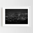 thumbnail image 1 of Valico di Chiunzi B&W - Naples Campania Italy Photography White Framed Wall Art Print 16 x 24 inches, 1 of 3