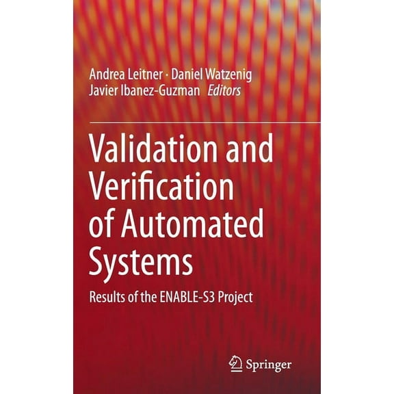 Validation and Verification of Automated Systems: Results of the Enable-S3 Project, (Hardcover)