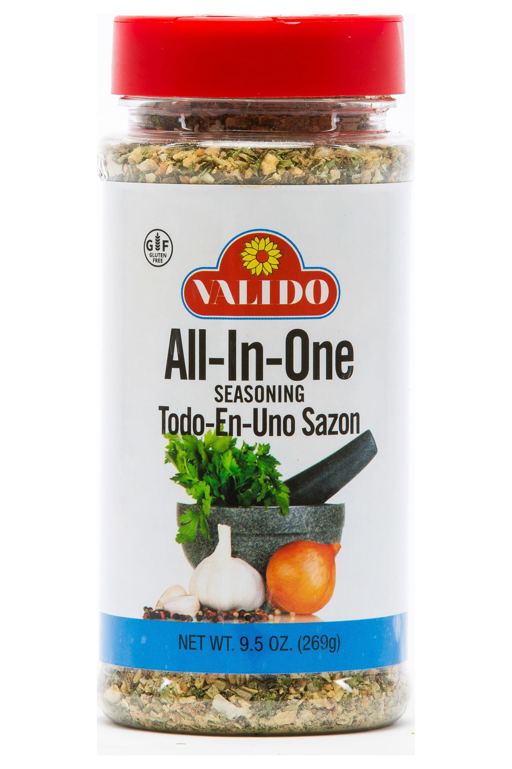 Valido All-in-One Seasoning 9.5oz 6.5oz
