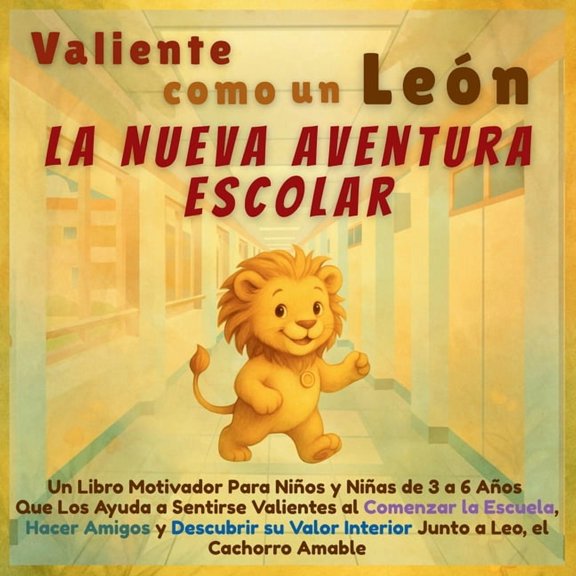 Valiente como un Len - La Nueva Aventura Escolar: Un Libro Motivador Para Nios y Nias de 3 a 6 Aos Que Los Ayuda a S, (Paperback)