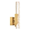 thumbnail image 1 of Valira Integrated LED Brass Wall Light, 1 of 8