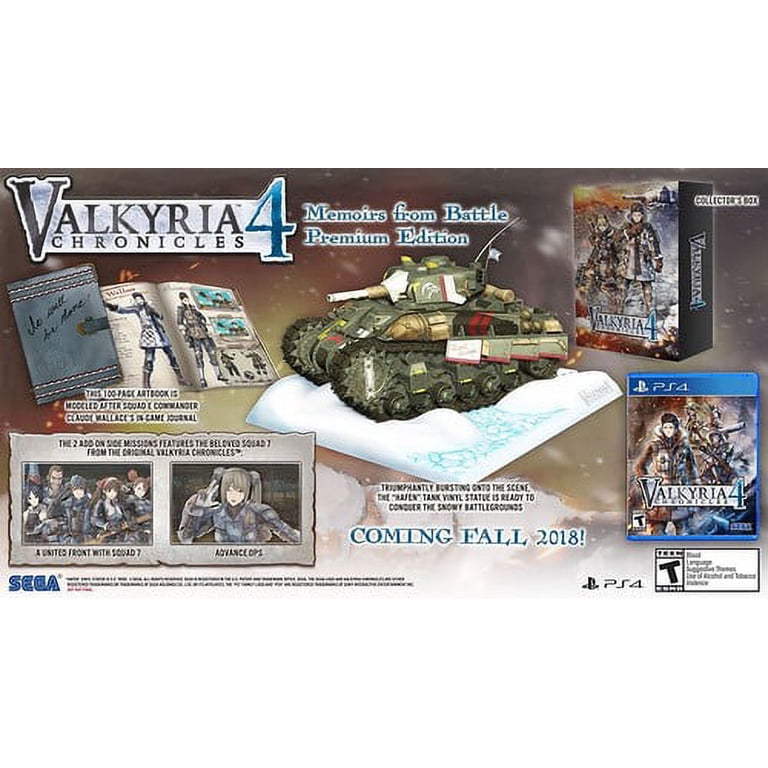 Valkyria Chronicles 4: Memoirs From Battle Premium Edition, PS4
