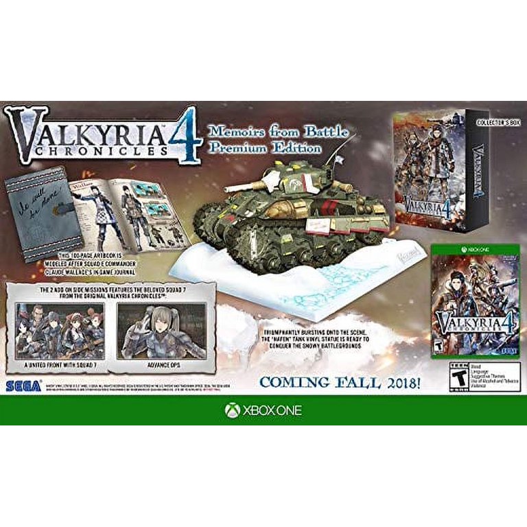 Valkyria Chronicles 4: Memoirs From Battle Premium Edition