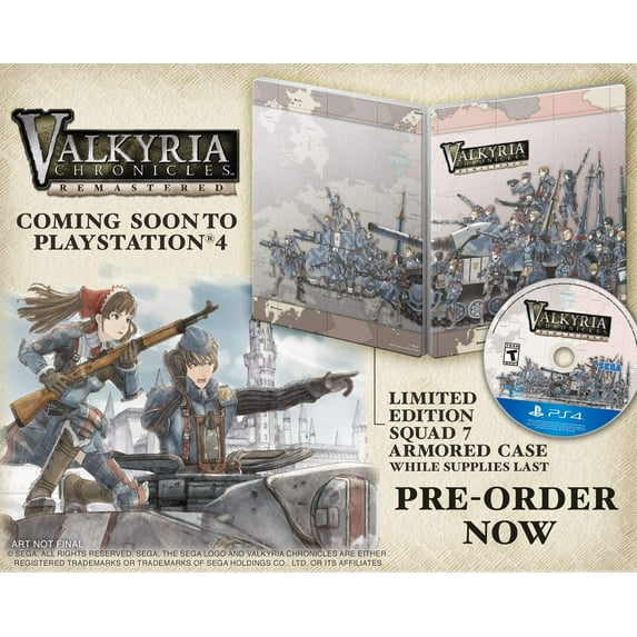 Valkyria Chronicles Remastered (Playstation 4)