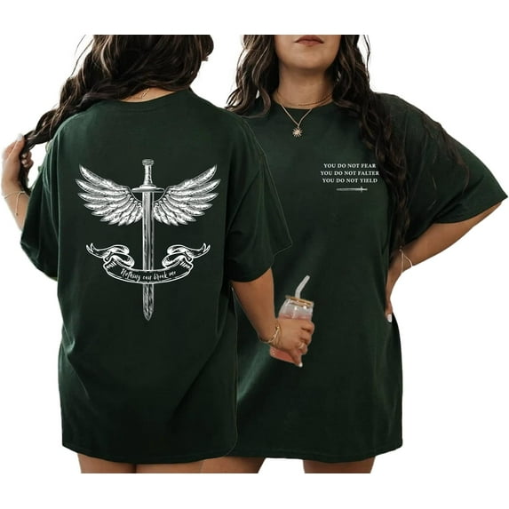 Valkyrie Shirt - A Court of Silver Flames ACOTAR Sarah J Maas Rhysand Feyre 2 Sided Shirt