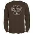 thumbnail image 1 of Valkyrie Valhalla Special Forces Retro Vintage Mens Long Sleeve T Shirt Brown LG, 1 of 1