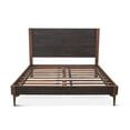 thumbnail image 1 of World Interiors Vallarta Mango Wood Two Tone King Bed in Brown, 1 of 6
