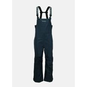 Vallation Outerwear Dark Rain Bibs - Black, 5X