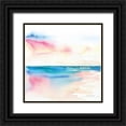 thumbnail image 1 of Valle, Aimee Del 12x12 Black Ornate Wood Framed with Double Matting Museum Art Print Titled - Vivid Coast, 1 of 4