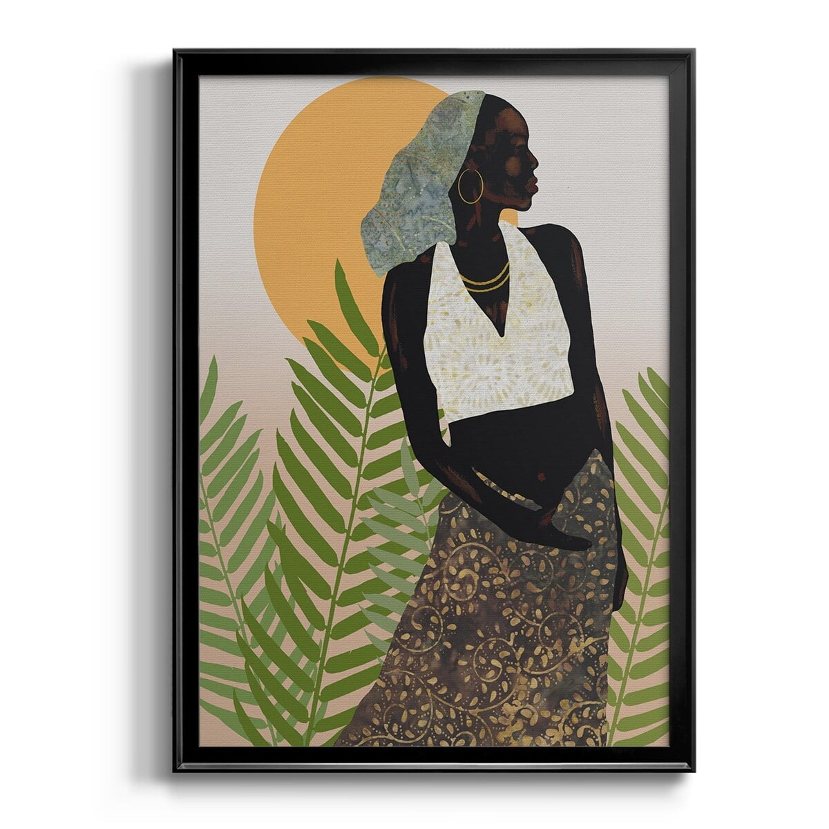 Valle Azzurra Premium Framed Print - Ready to Hang