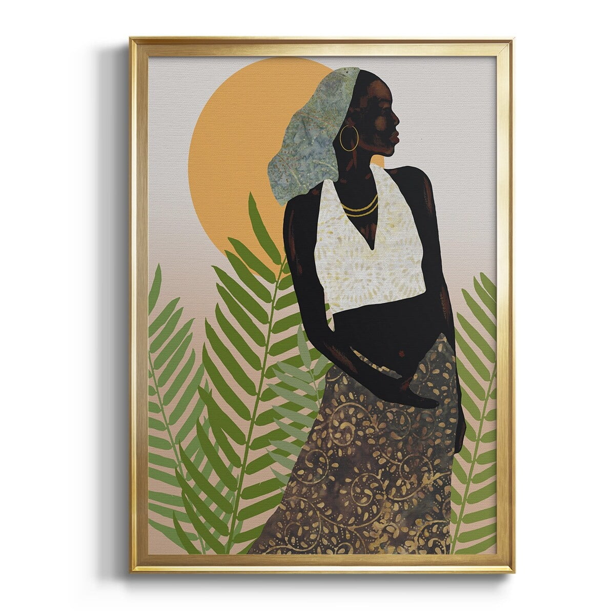 Valle Azzurra Premium Framed Print - Ready to Hang