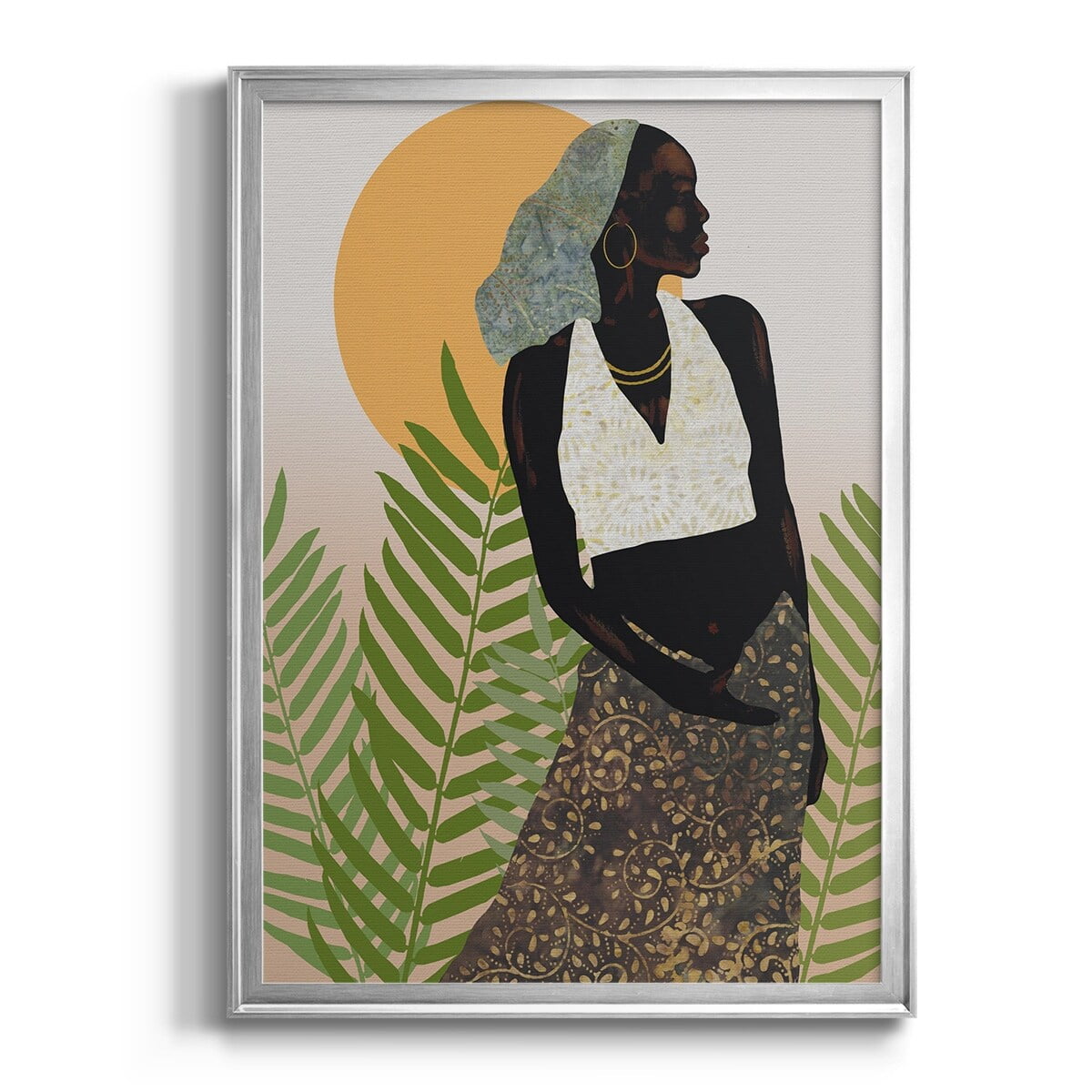 Valle Azzurra Premium Framed Print - Ready to Hang