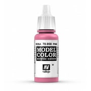 Vallejo Acrylic Model Color Paint - Pink, 18 ml