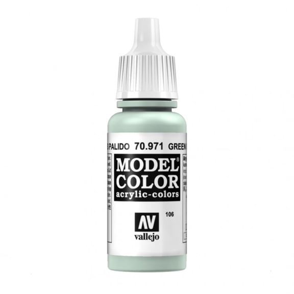 Vallejo 70971 Model Color 167 Light Green Gray Acrylic Paint 18ml