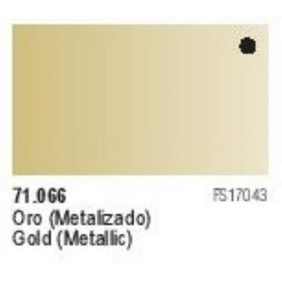 Vallejo 71066 Gold Model Air 17ml Bottle Acrylic Paint