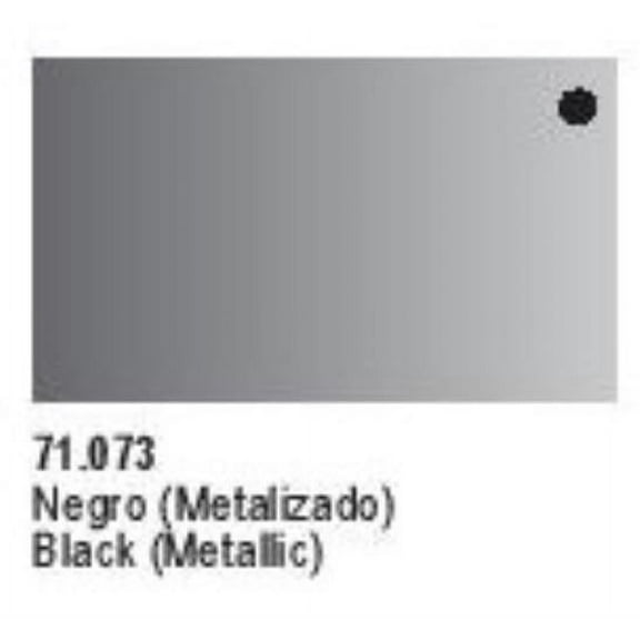 Vallejo 71073 Black Model Air 17ml Bottle Acrylic Paint