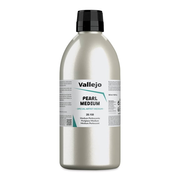 Vallejo Pearlescent Acrylic Medium - 500 ml