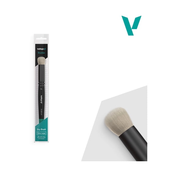 Vallejo Dry Brush Natural Hair (Extra Large) New