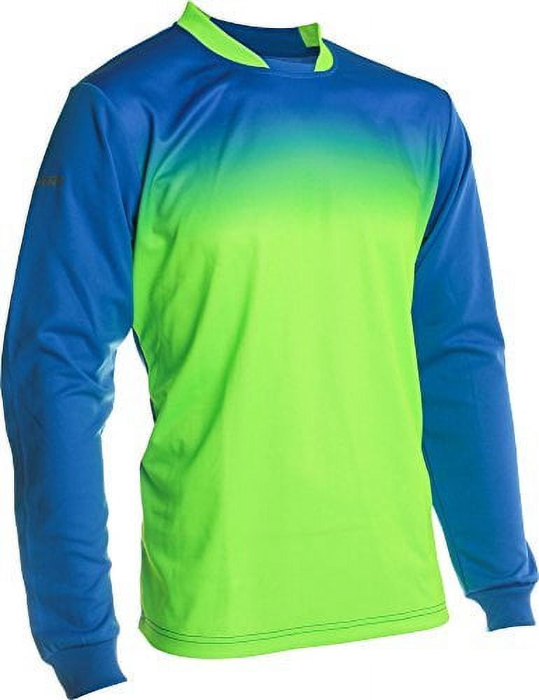 VIZARI Vallejo Gk Jersey, Royal/Green - Youth Extra Large