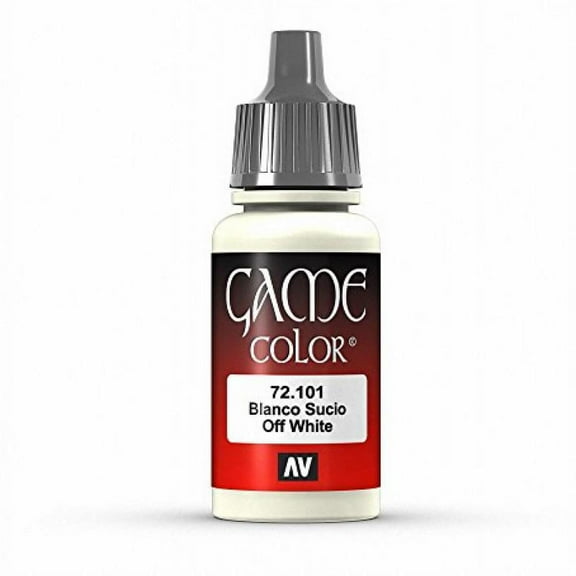 Vallejo Game Color Off White Paint, 17ml