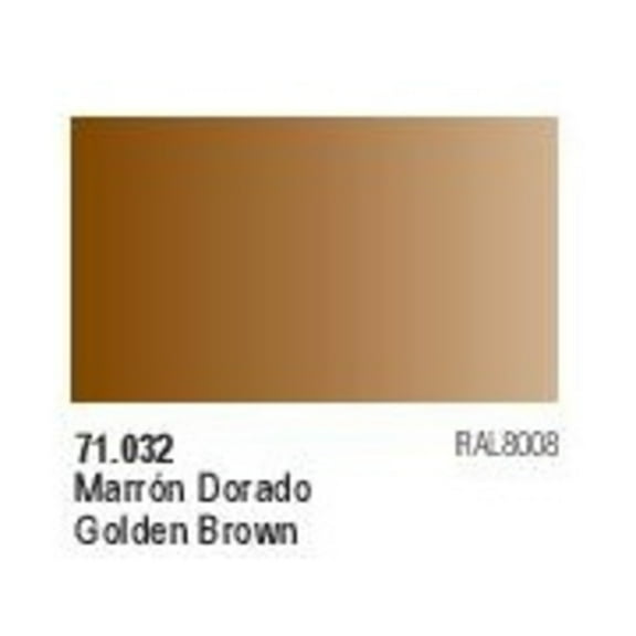 Vallejo Golden Brown Paint, 17ml