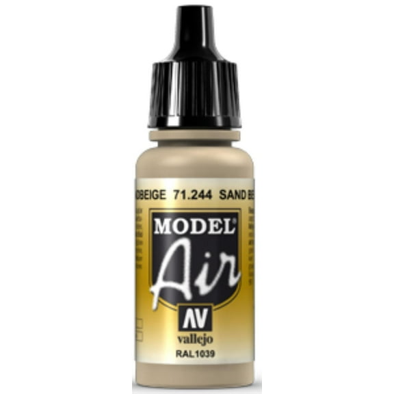 Vallejo 71244 Model Air Sand Beige Acrylic Paint 17ml
