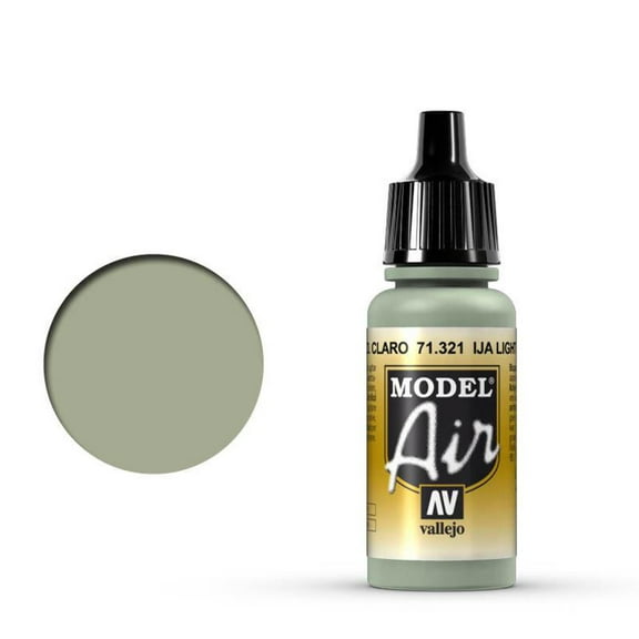 Vallejo 71321 Model Air IJA Light Gray Green Acrylic Paint 17ml