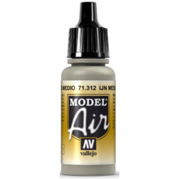 Vallejo 71312 Model Air IJN Medium Gray Acrylic Paint 17ml