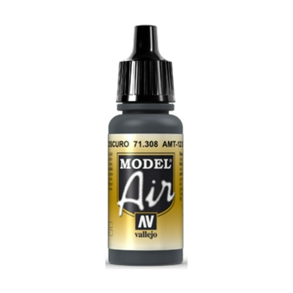 Vallejo 71308 Model Air AMT-12 Dark Gray Acrylic Paint 17ml