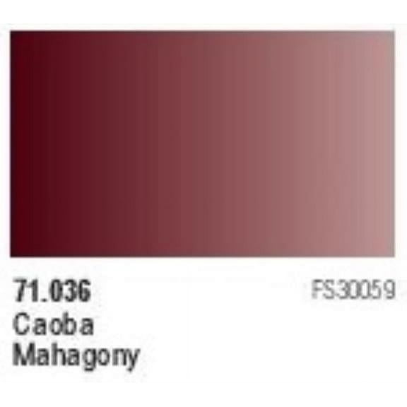 Vallejo 71036 Model Air Mahogany Acrylic Paint 17ml