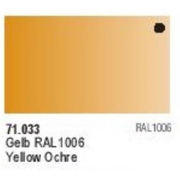 Vallejo 71033 Model Air Yellow Ochre Acrylic Paint 17ml
