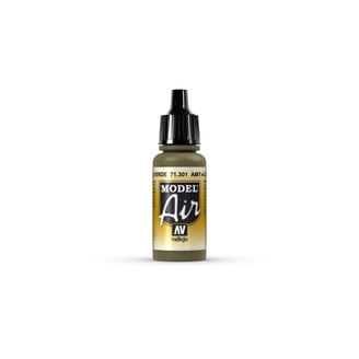 Peinture Aérographe Vallejo Model Air IDF Green VAL126 - Vert Militaire Pour Maquettiste