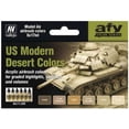 thumbnail image 1 of Vallejo Model Air Set - US Modern Desert Colors, 1 of 2