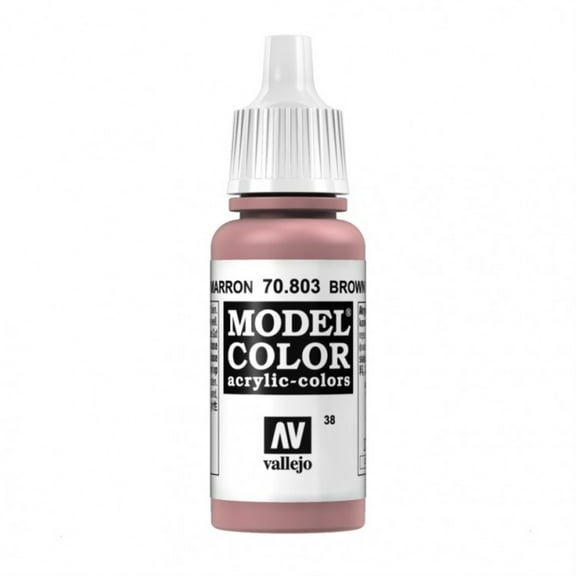 Vallejo 70803 Model Color 010 Brown Rose Acrylic Paint 18ml