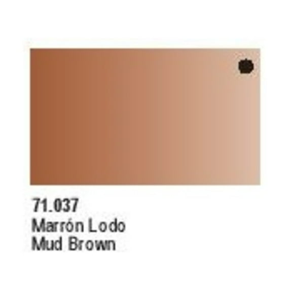 Vallejo Mud Brown Paint, 17ml