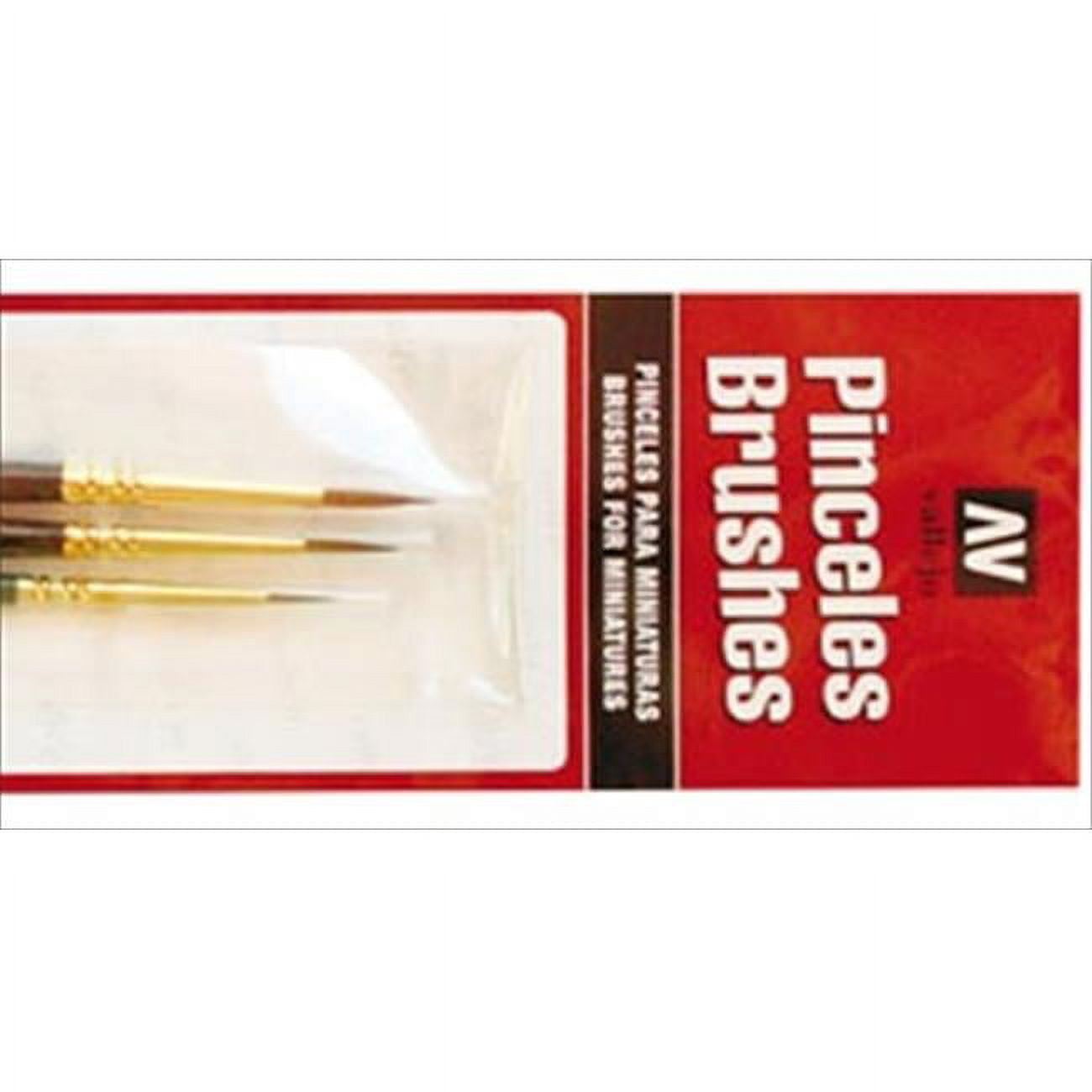 Vallejo Paint RK25998 Painters Sable Brush Set