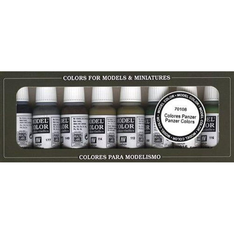  Vallejo White Model Color 2 Paint, 17ml : Arts, Crafts & Sewing