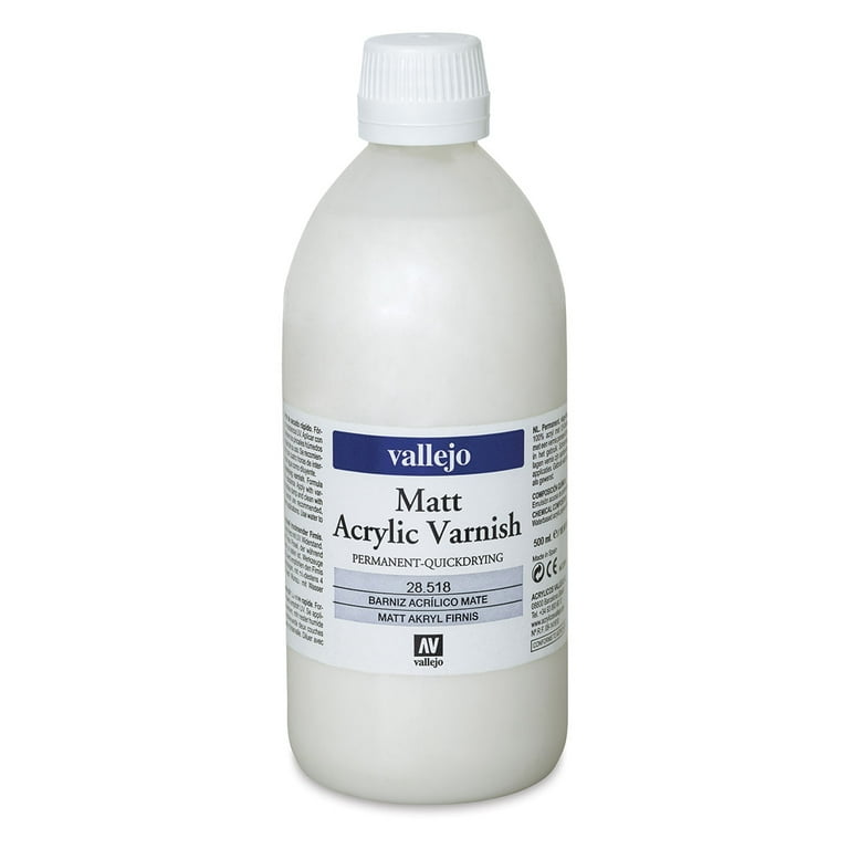 GRANOTONE Acrylic Artist's Varnish, Non Yellowing, Non Toxic, Anti-  Crazing, Pro Artist, Hobby Painters & Kid